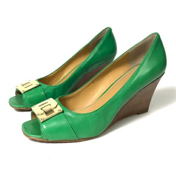 Nine West Shoes - Nine West Peep Toe Wedges